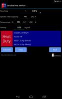 Heat duty calculator Lite capture d'écran 3