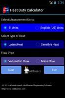 Heat duty calculator Lite الملصق