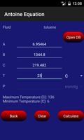 Antoine Equation Lite capture d'écran 1