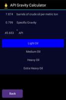 API Gravity Calculator Lite capture d'écran 2
