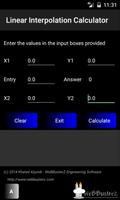 Interpolation Calculator Lite capture d'écran 3