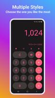Calculator with themes screenshot 1