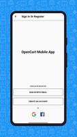 OpenCart Mobile App پوسٹر