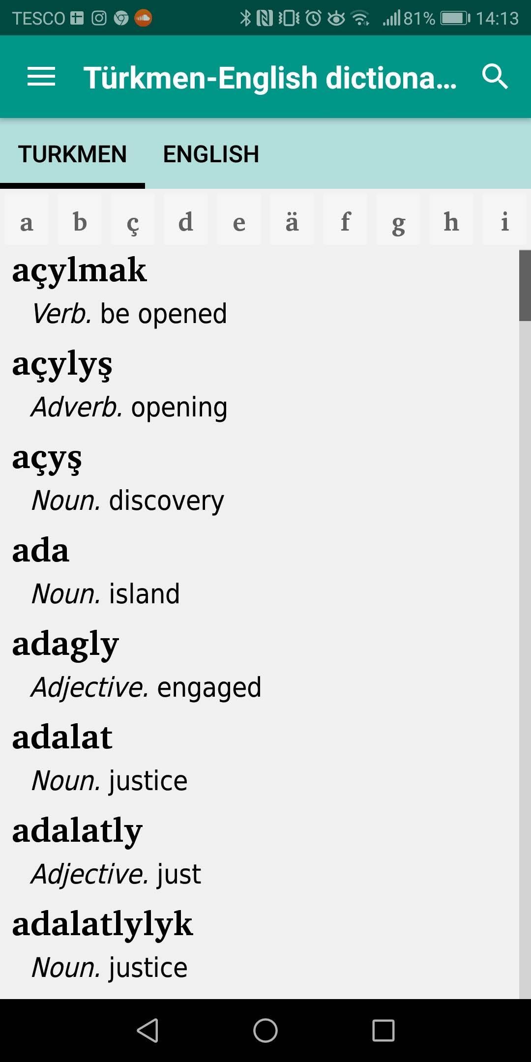 Turkmen English Dictionary For Android Apk Download