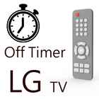 Countdown LG Fernseher ausschalten Zeichen