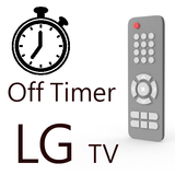Countdown LG Fernseher ausschalten Zeichen