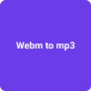 WEBM to MP3 converter APK for Android Download