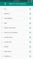 Fanmade Attack On Titan Ringtones الملصق