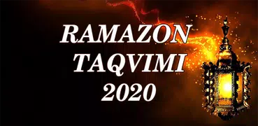 Ramazon taqvimi 2020