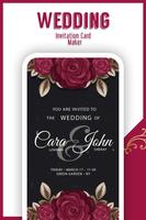 Wedding Invitation Card Maker Affiche
