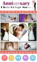 Anniversary Photo Collage الملصق