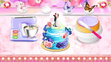 Wedding Cake: Cooking Games Affiche