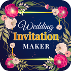 Wedding Invitation Maker Free icône