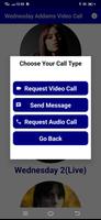 Wednesday Addams Call & Chat ảnh chụp màn hình 1
