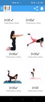 Women's gym program for weight loss Affiche
