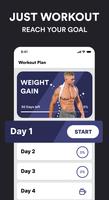 Weight Gain App for Men capture d'écran 1