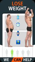 Men - 21 Days Weight Loss app Affiche