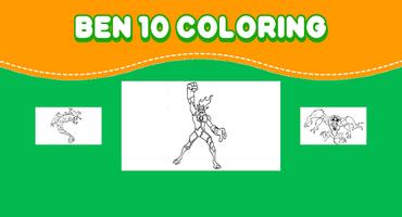 Ben Tennyson 10 coloring penulis hantaran