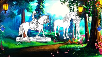 coloring star stable game syot layar 2