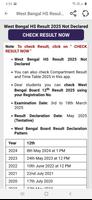 West Bengal board result 2025 screenshot 2