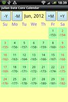 Julian Date Conv Calendar اسکرین شاٹ 2