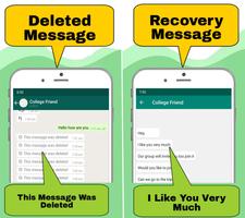 deleted messages whats recovery الملصق