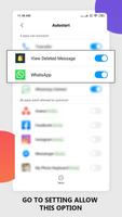 Deleted What's Notification ảnh chụp màn hình 2