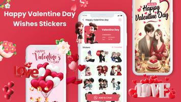 Valentines Love Stickers Emoji الملصق