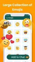 Stickers and Emojis for chat imagem de tela 2