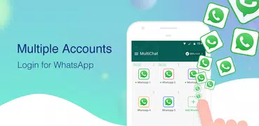 Clone app&multiple accounts for WhatsApp-MultiChat