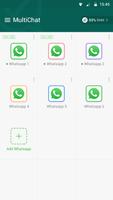 Clone app&multiple accounts for WhatsApp-MultiChat penulis hantaran