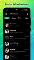 whatsdelete: recover messages پوسٹر