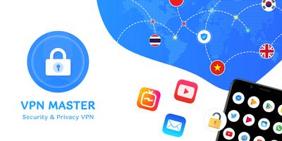 پوستر Easy VPN Master - All Country Unlimited VPN Proxy