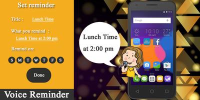 Voice Reminder - To Do & Task Reminder By Voice Affiche