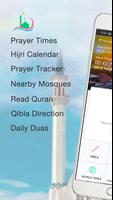 Islamic Prayer Times & Tracker plakat