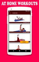 Female fitness workout app capture d'écran 1