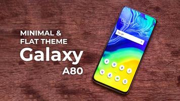 Theme For Galaxy A80 + Iconpac Affiche