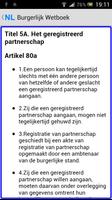 Nederlandse Wetboeken syot layar 2