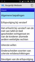 Nederlandse Wetboeken capture d'écran 3