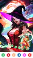 Witch & Wizard Color by Number capture d'écran 1