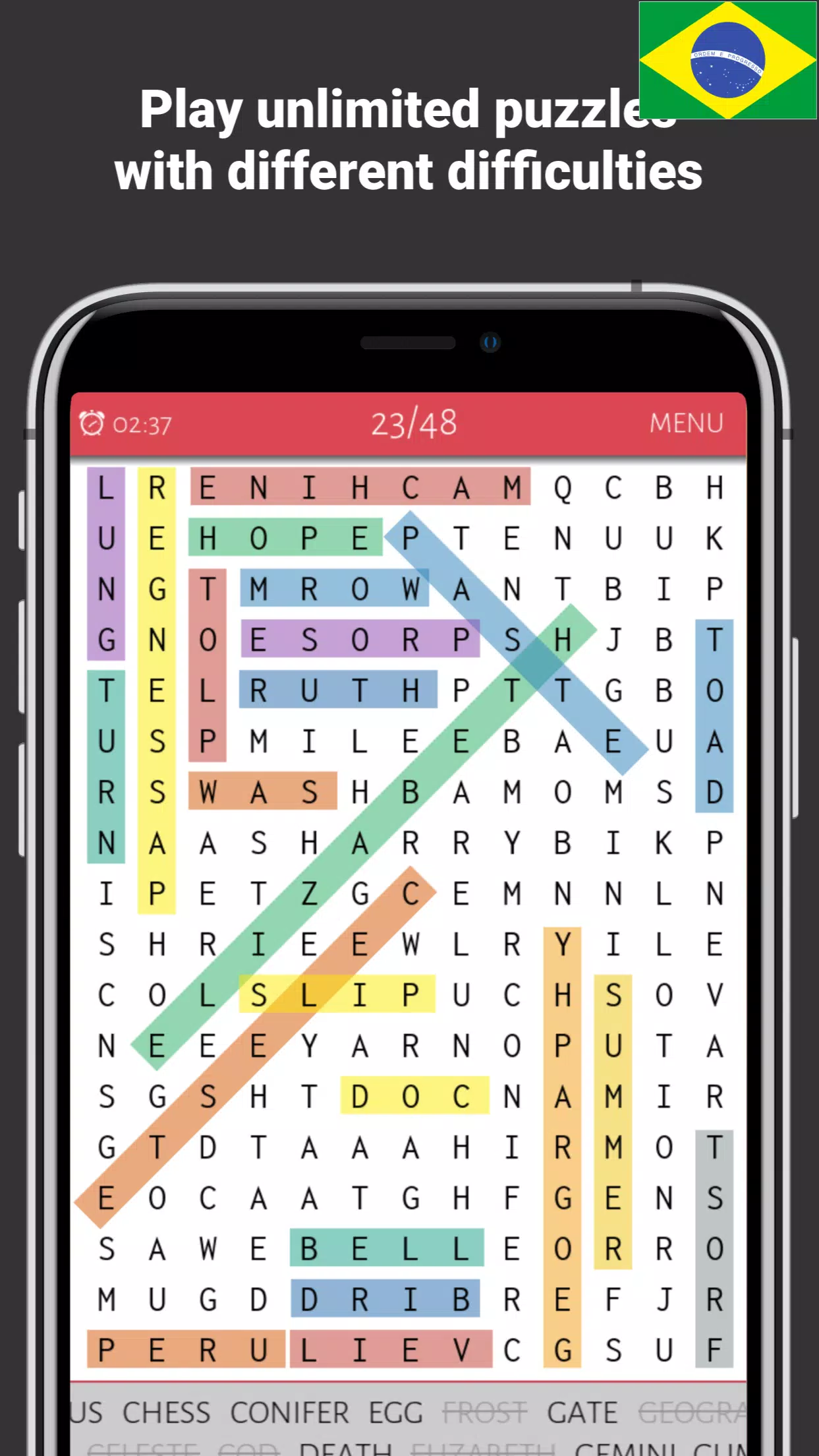 Caça Palavras - Word Search na App Store