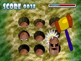 Mole storm!  (Whack a mole) تصوير الشاشة 1