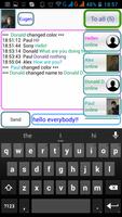 WiFi Chat captura de pantalla 1