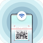 Escáner de código QR WiFi icono