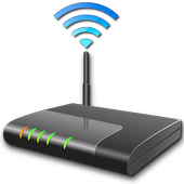 Wifi password show router icon