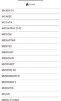 WiFi routeur mots de passe capture d'écran 2