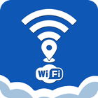 Wifi地图和密码显示主密钥 图标