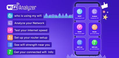 Wifi passwords:  WiFi Analyzer poster