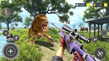 1 Schermata Wild Animal Hunting Games Sim