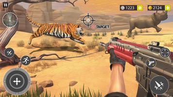 3 Schermata Wild Animal Hunting Games Sim